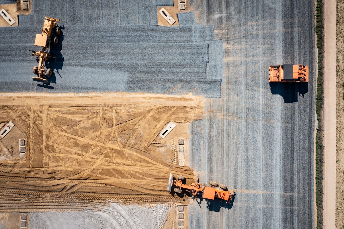 Aménagement d'une plateforme logistique à Fontaine