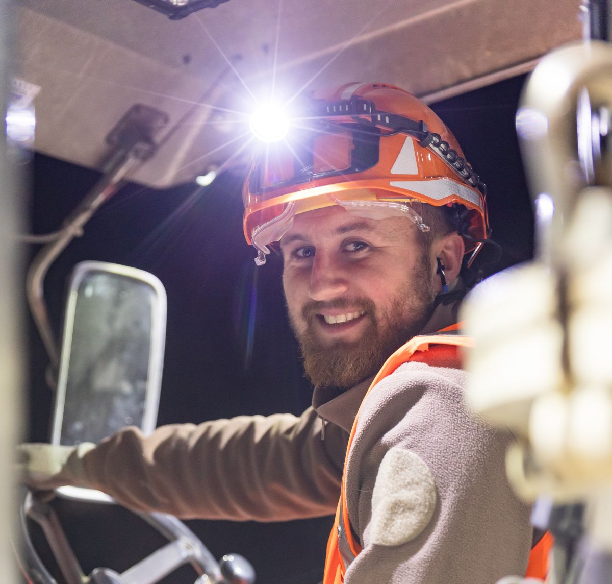 Collaborateur sur chantier