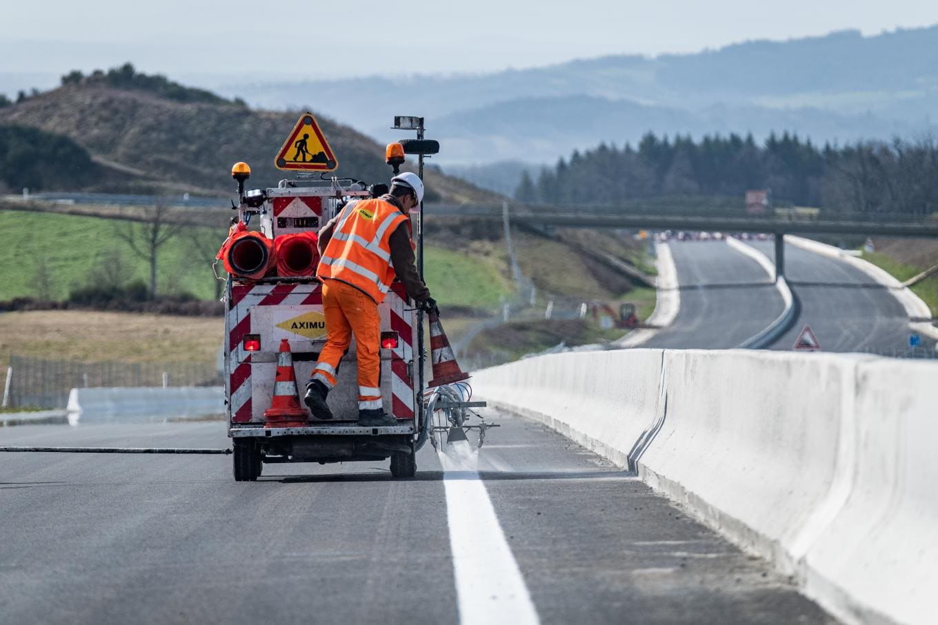 Aménagement de la RN88 par Aximum