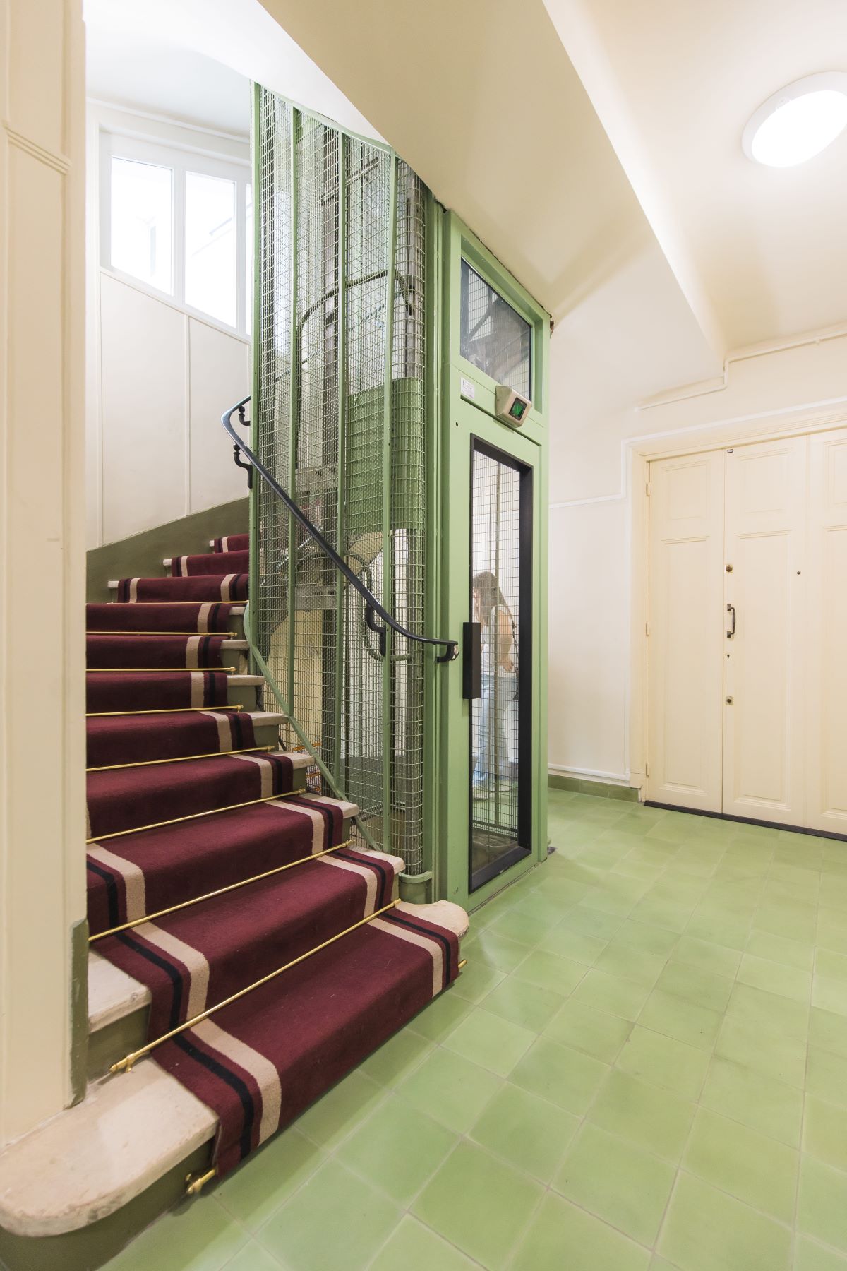 Chantier de batiment, rénovation des parties communes à Paris