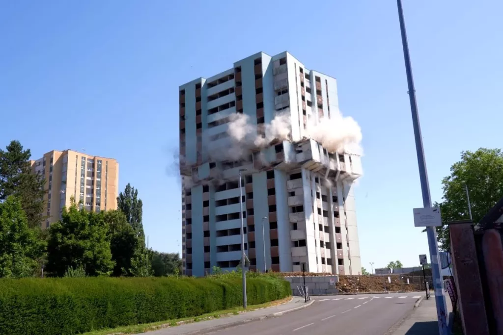 Deconstruction site carried out by our Premys teams