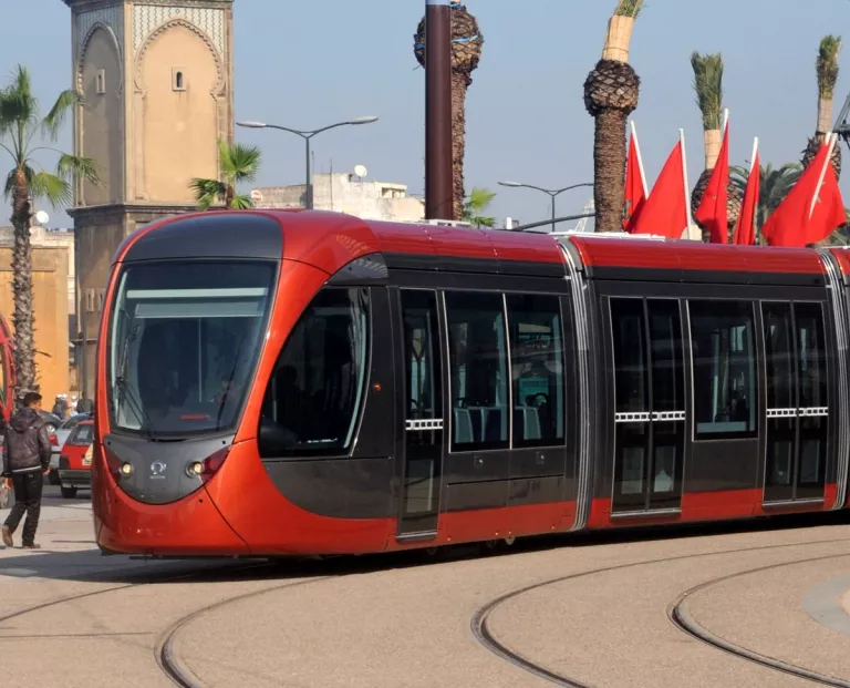 Illustration of Casablanca, Maroc (2012) – Première ligne de tramway 