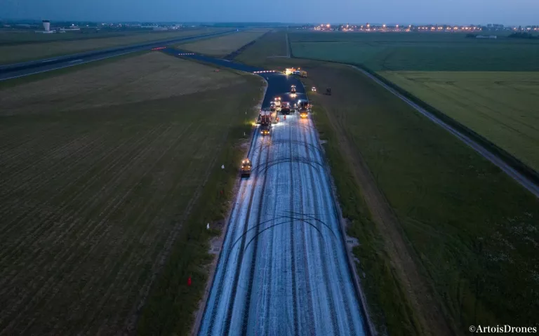 Illustration of Chantier de l&#039;aéroport de Beauvais (60)