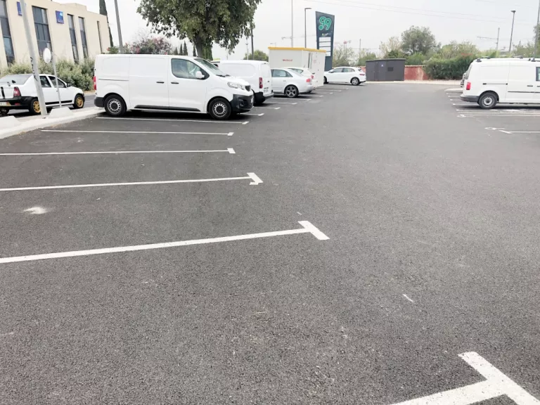 Illustration of Réalisation d&#039;un parking, Gardanne (13)