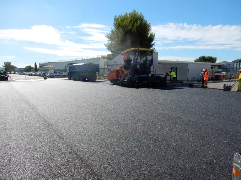 Illustration of Réalisation d&#039;un parking, Lattes (34)