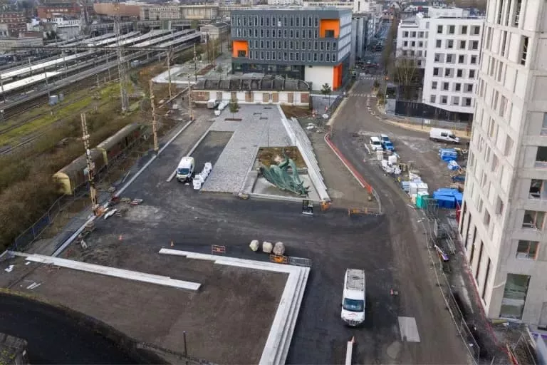 Illustration of Chantier de la ZAC de la Gare, Amiens (80)