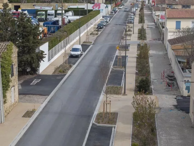 Illustration of Réaménagement de l'ancienne RN7, Sorgues (84)