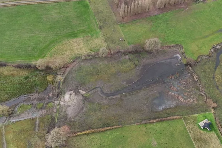 Renaturation d'un ancien bief dans le cadre de la restauration écologique d'un cours d'eau
