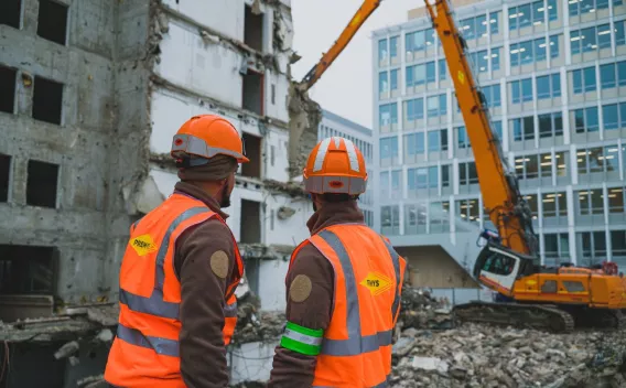 Déconstruction des Colonnades à Rueil-Malmaison