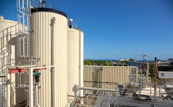 Nouvelle usine d'émulsion au Port (La Réunion)