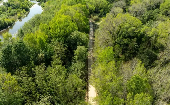 Piste cyclable en Urbalith  - Perpignan
