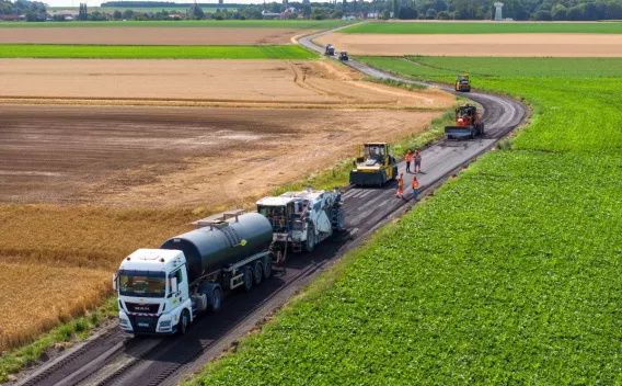Rénovation de la D38 - Pas-de-Calais