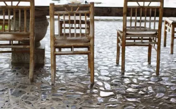 Terrasse pavés Colas et vous
