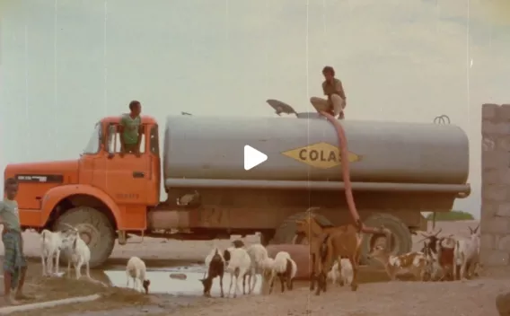 Vignette du film Colas sur la construction de la route entre Djibouti et Addis-Abeba