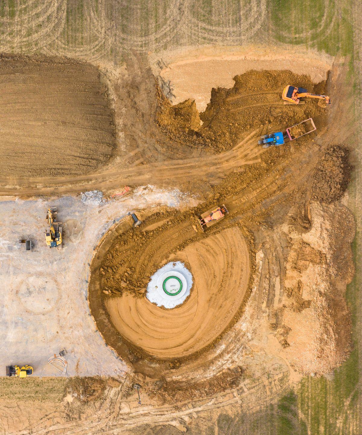Construction et reconstruction de parcs éoliens - Laires