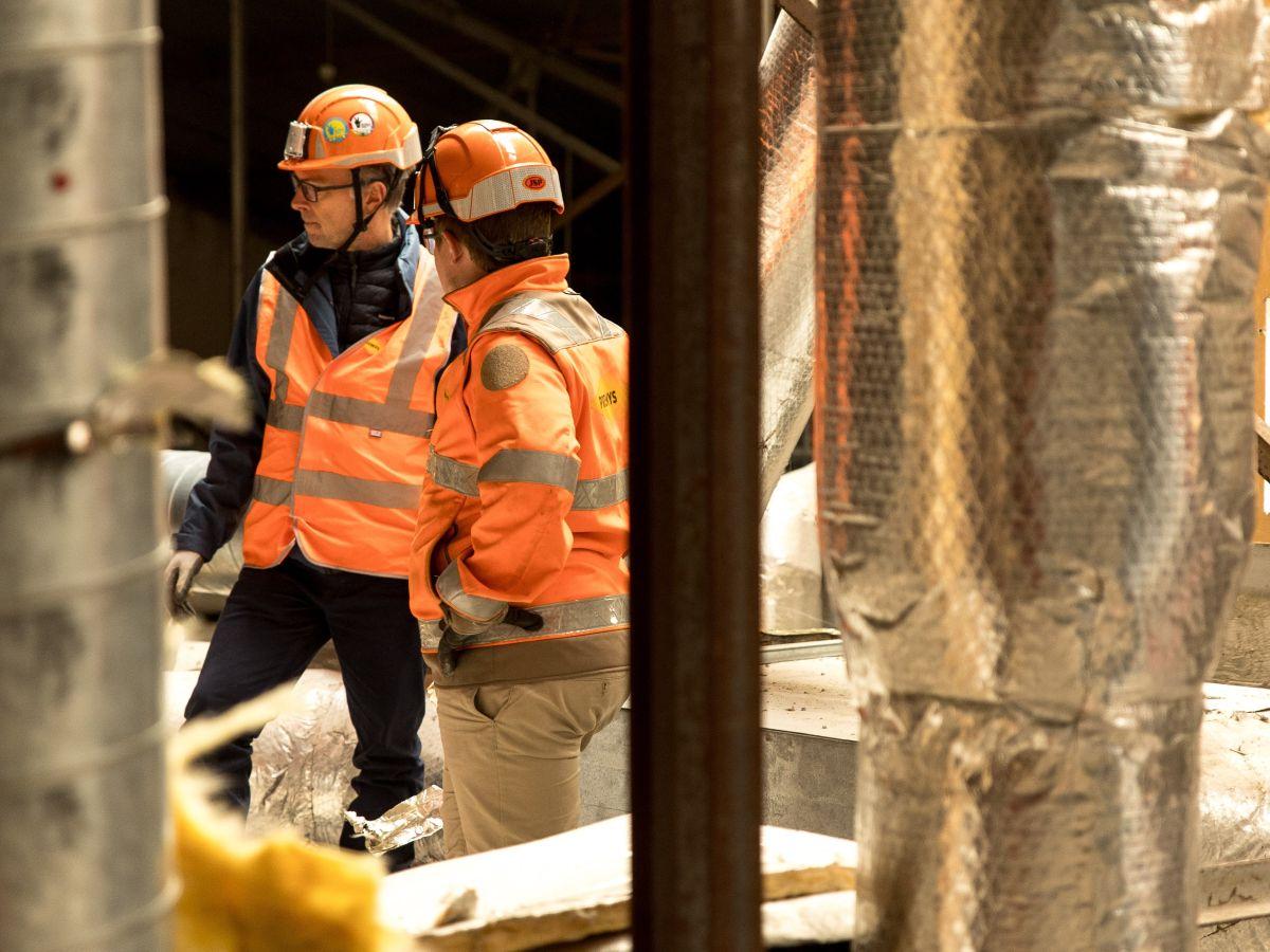 Curage d'une banque à Angers