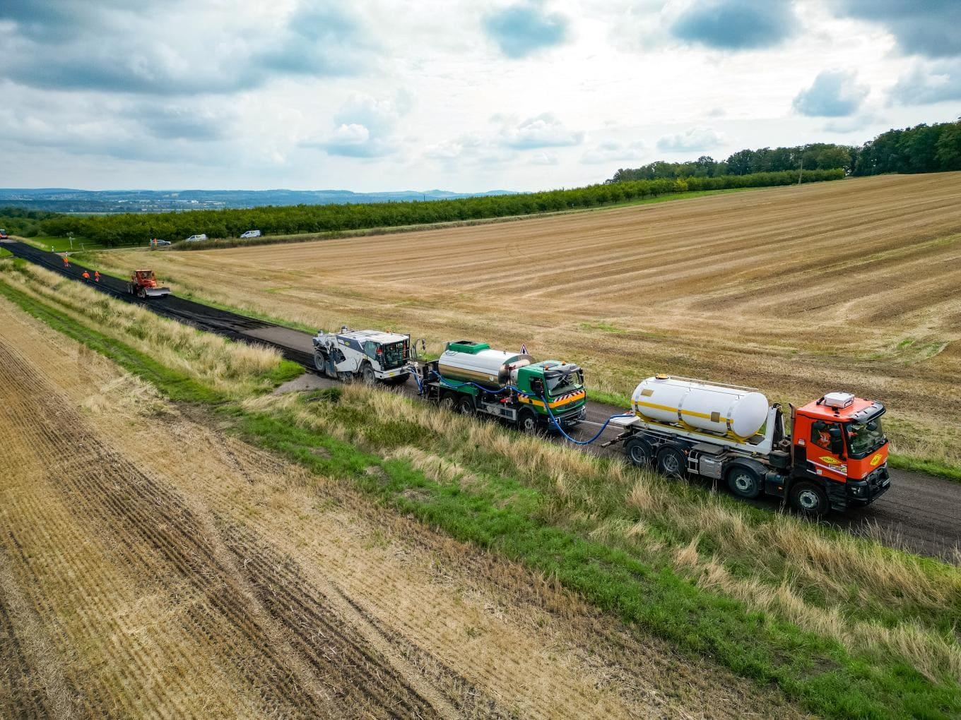 Chantier Recycol par Colas