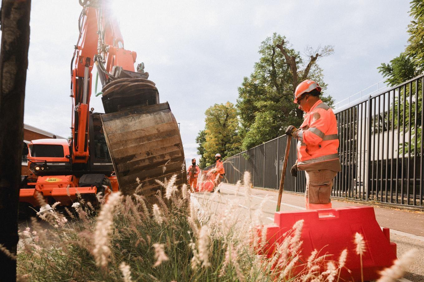 Végétalisation de Gennevilliers par Colas