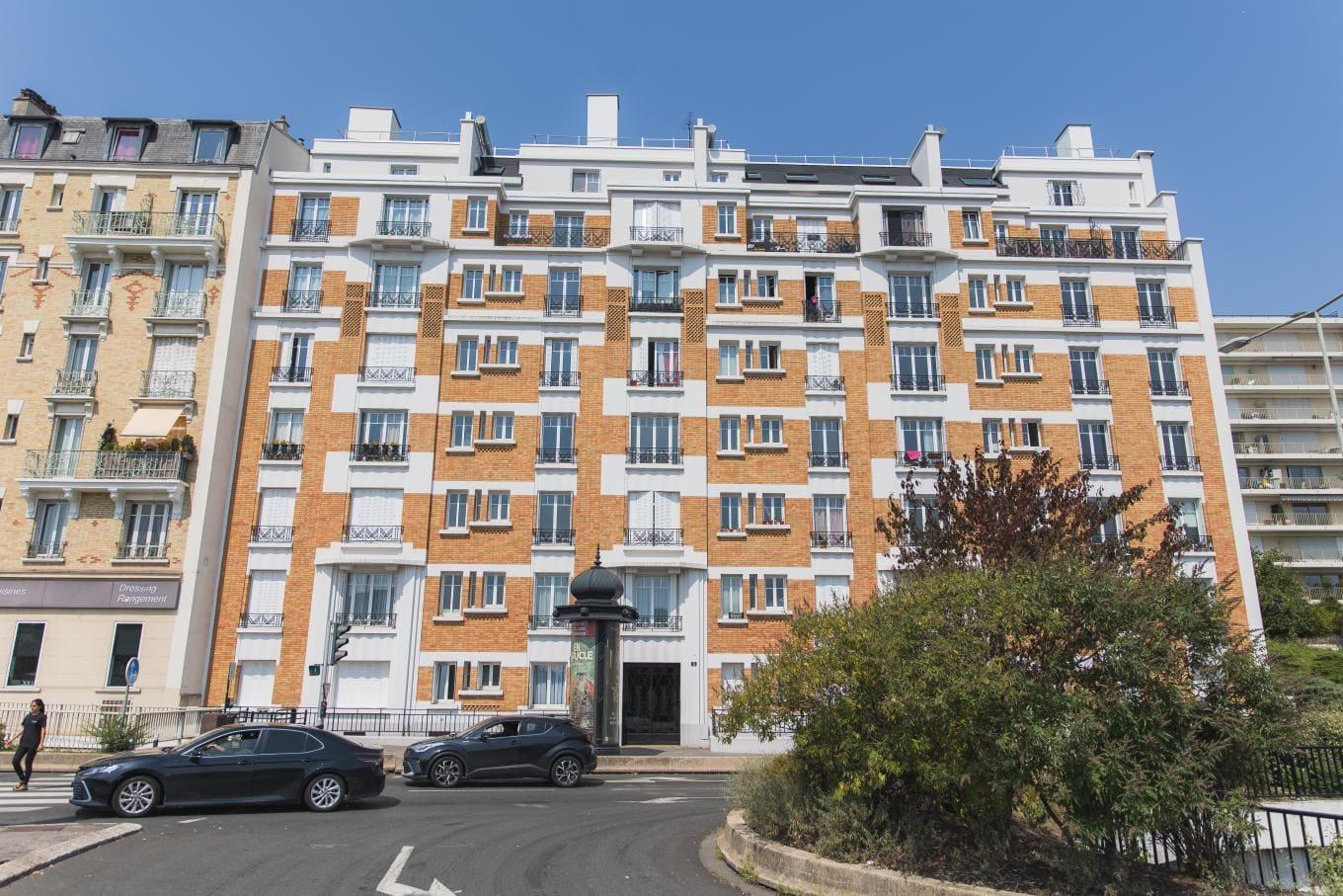 Réhabilitation de la façade et des espaces communs par Colas à Courbevoie