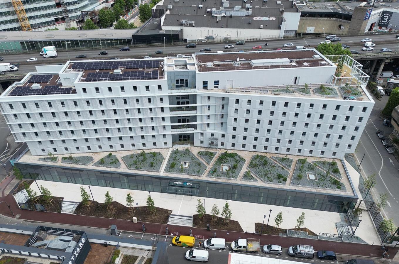 Travaux Neufs  - Mixcite hotel Issy-Les-Moulineaux par Colas