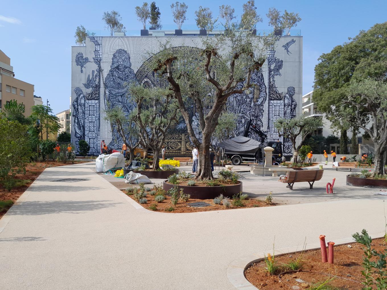 Urbalith aux Jardins Marenda par Colas