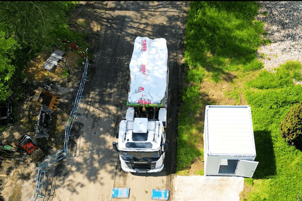 Chantier de désamiantage