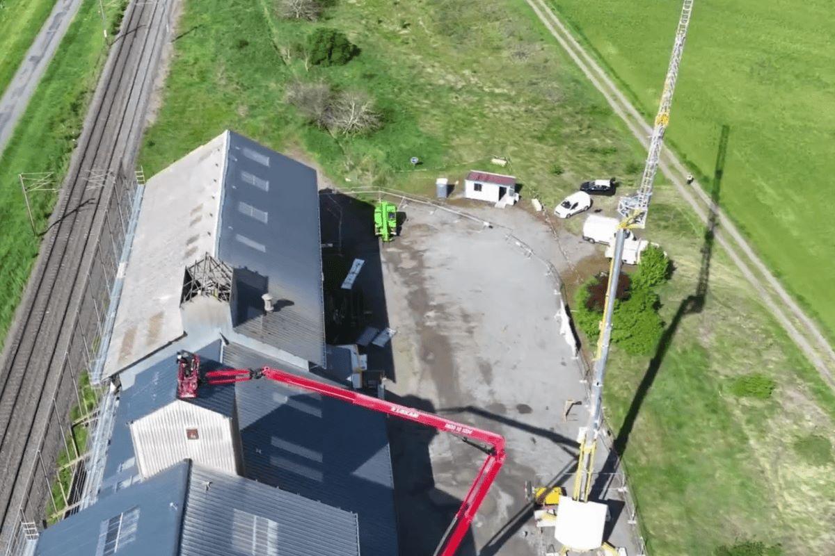 Chantier de désamiantage