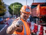 Portrait de collaborateur Colas ayant travaillé sur un chantier de Bus Tram