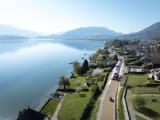 Modernisation routière exemplaire au bord du lac : expertise technique, intégration paysagère et respect de l’environnement pour des infrastructures durables.