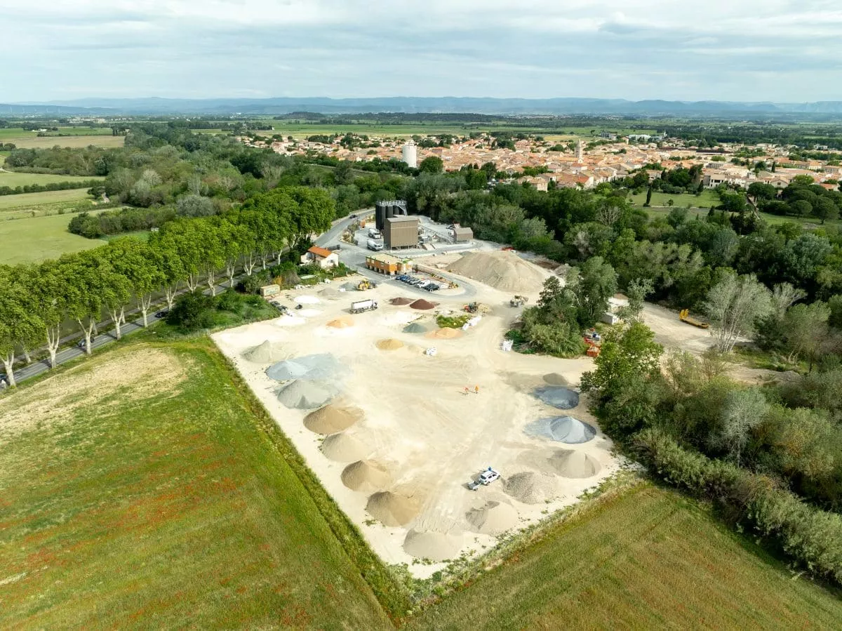 Nordhouse quarry and Valormat platform